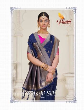 Aashi Silk By Pankh Dola Silk Festive Wear Saree Collection